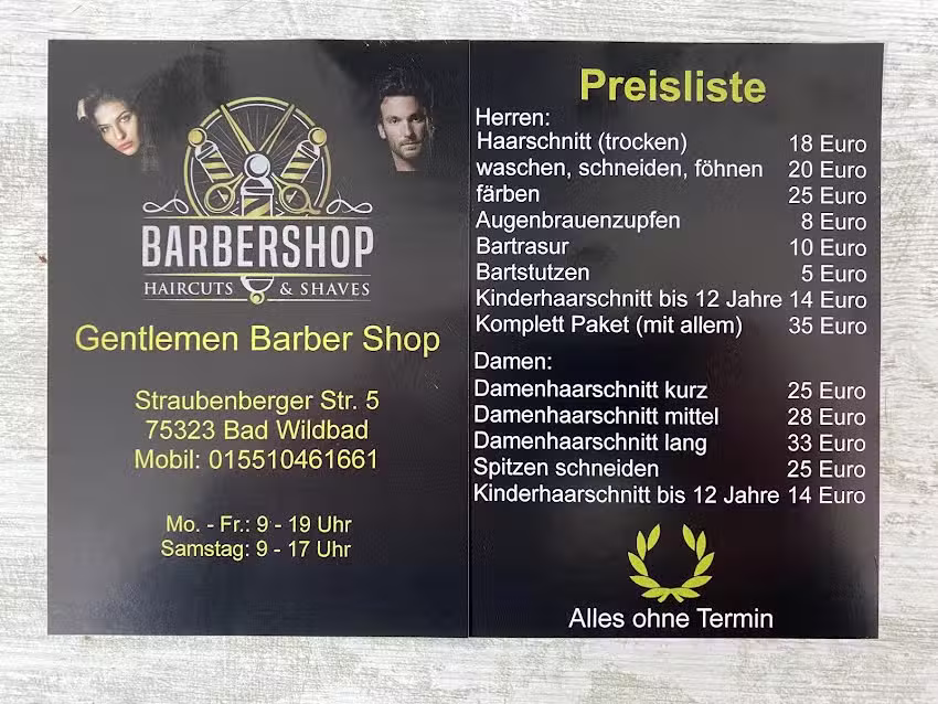 Barber Bad Wildbad