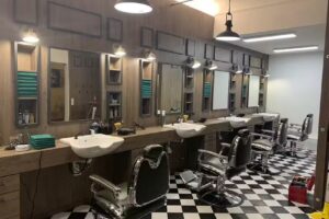 Barber Point Erlangen Fu&szlig;g&auml;ngerzone