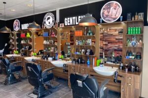 Barber Shop Gentleman Tarp