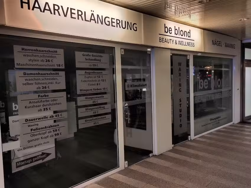 be blond | Beauty & Wellness