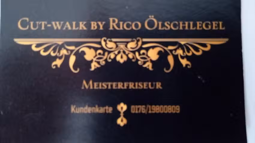 Cut &ndash; Walk by Rico &Ouml;lschlegel