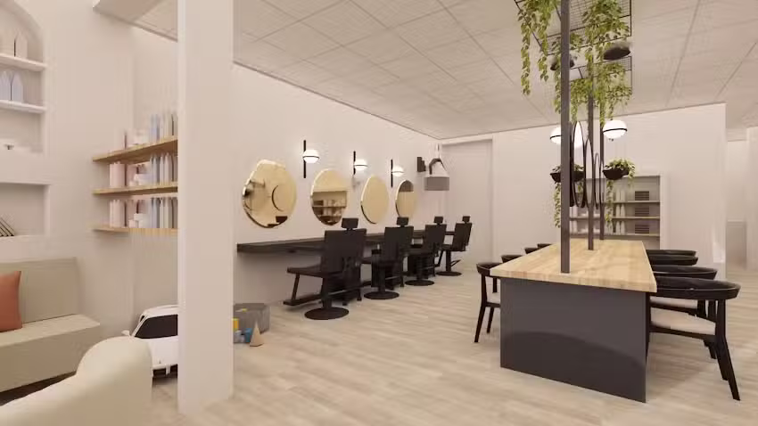 Das Studio Cut & Coffee MTZ Main Taunus Zentrum