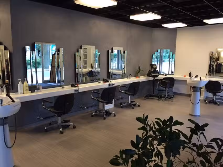 Friseur Spiegelbild