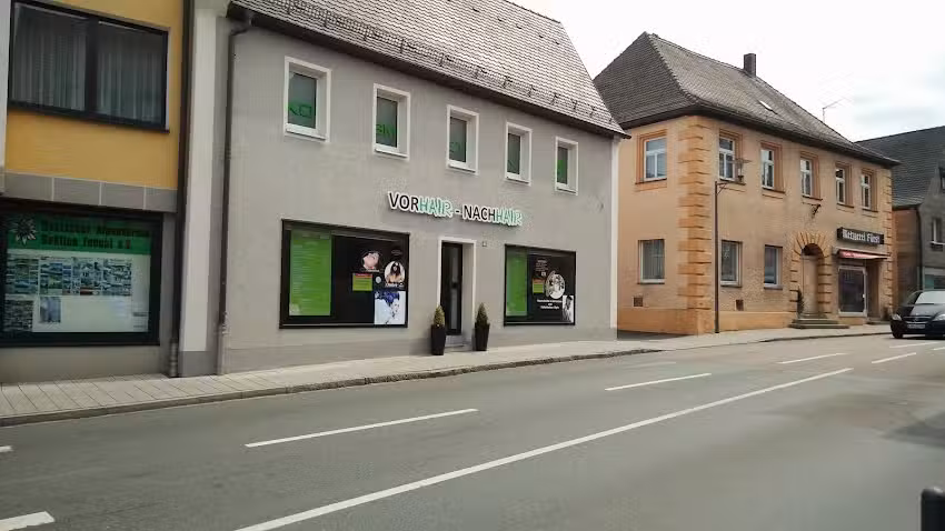 Friseur Vorhair Nachhair