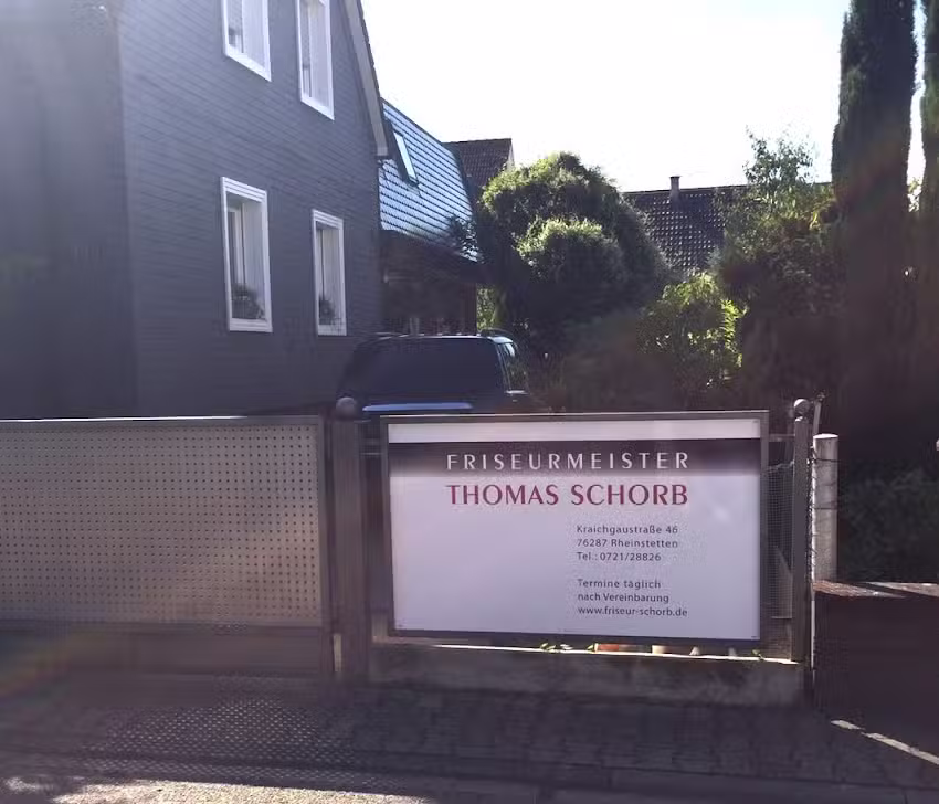 Friseurmeister Thomas Schorb