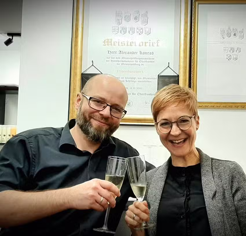 Friseurmeisterin Dorit Busse