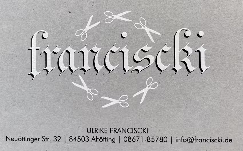 Friseursalon &bdquo;franciscki&ldquo;