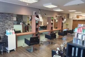 Friseursalon Haarkonzept