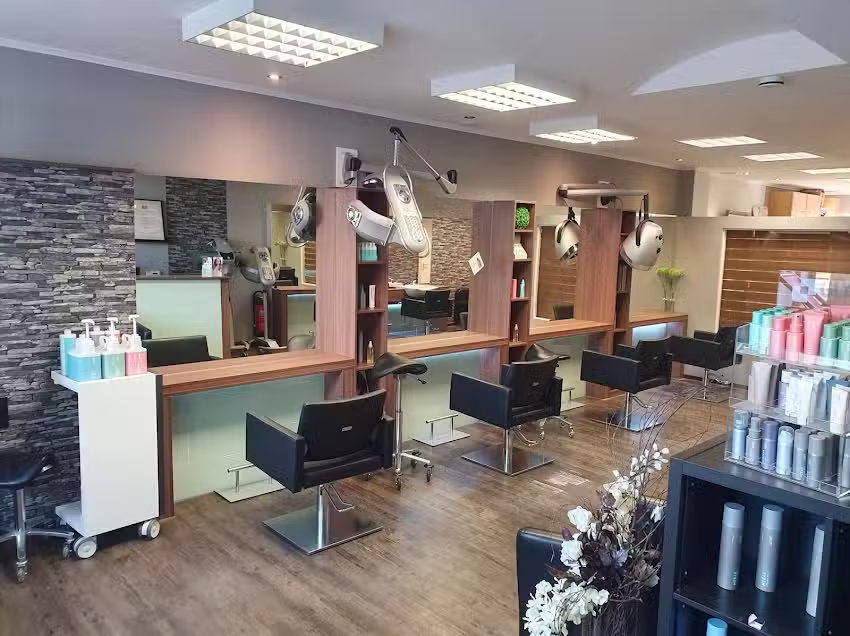 Friseursalon Haarkonzept