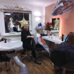 Friseursalon Haarschnitt