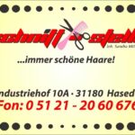 Friseursalon Schnitt-Stelle