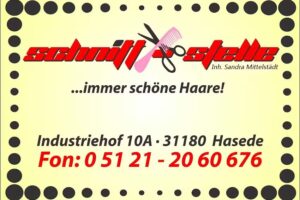 Friseursalon Schnitt-Stelle