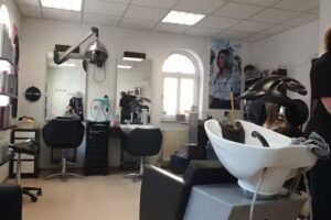 Friseursalon Zopfgummi