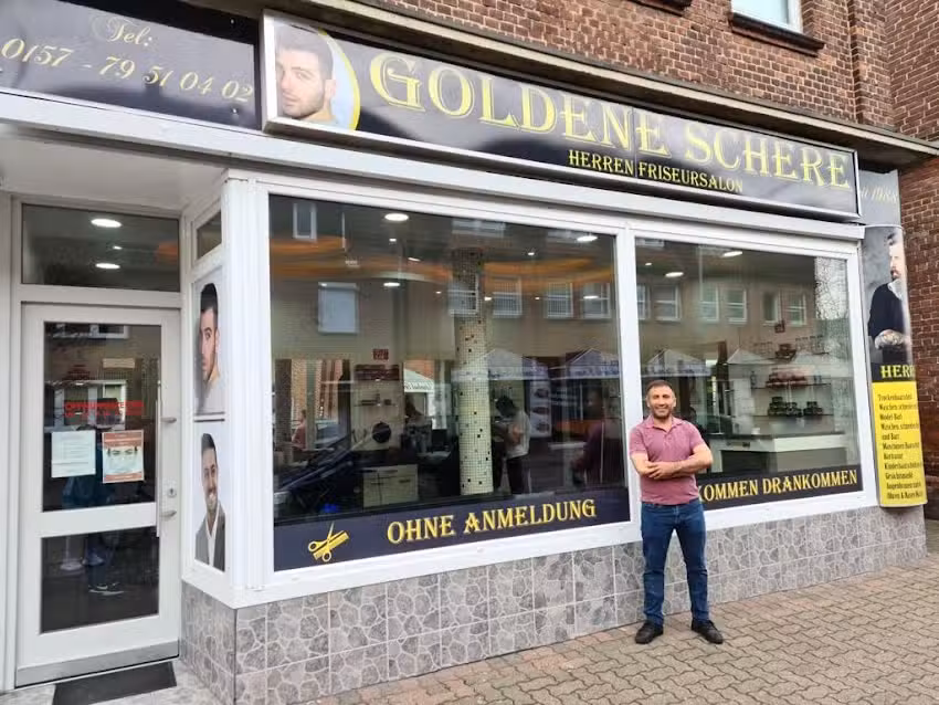 Goldene Schere Abdullah Bayantem&uuml;r Herrenfriseur