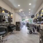 Goldene Schere Friseur