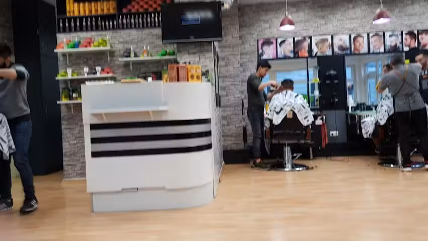Haircut salon