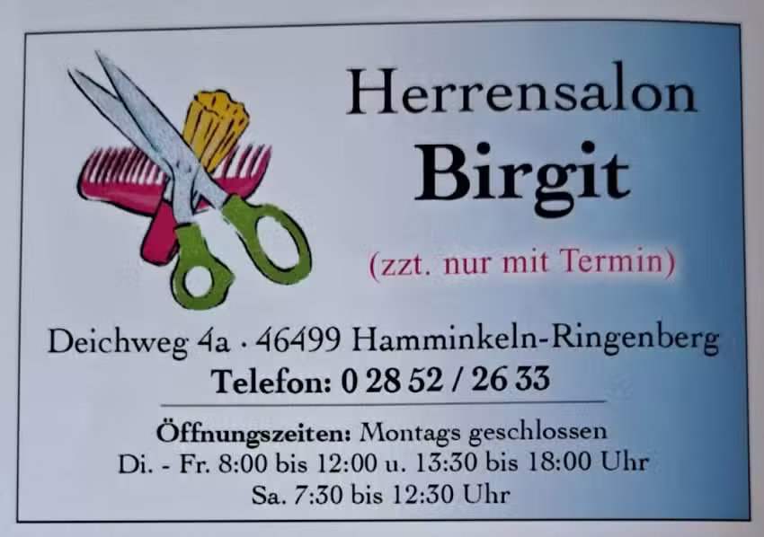 Herrensalon Birgit