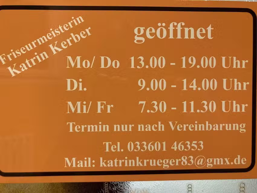 Katrin Kerber Friseur und Kosmetik