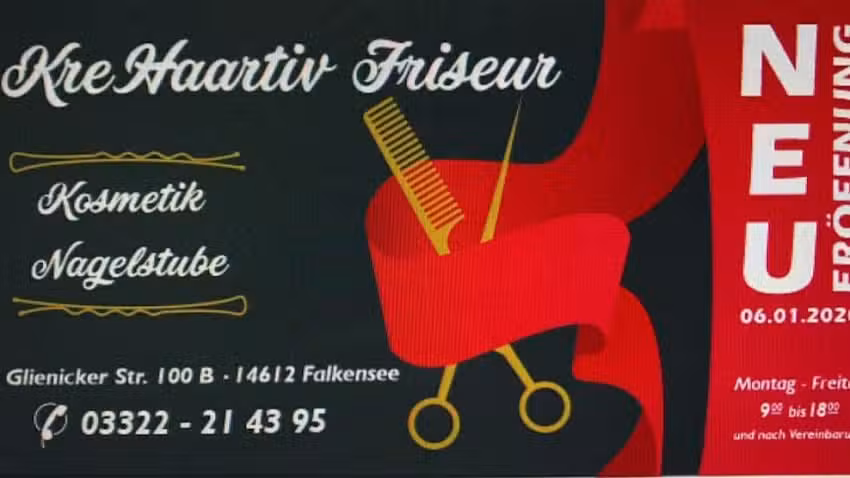 Krehaartiv Friseur