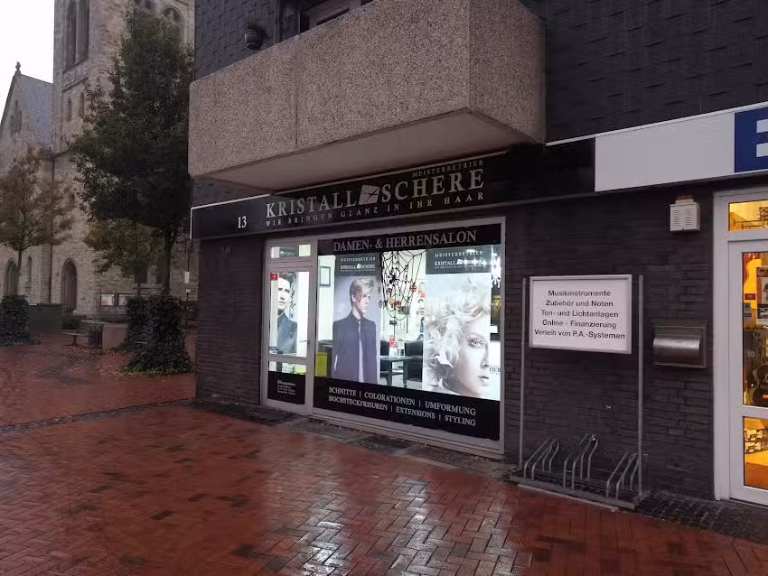 Kristallschere Damen & Herrensalon