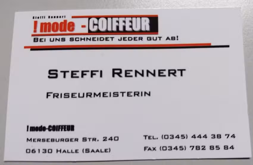 ! Mode &ndash; Coiffeur