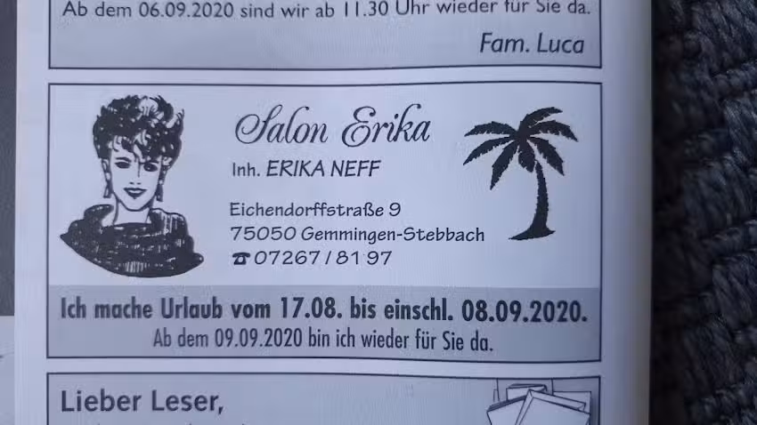 Salon Erika