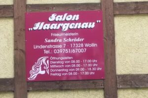 Salon &bdquo;Haargenau&ldquo; &ndash; Jens Schr&ouml;der