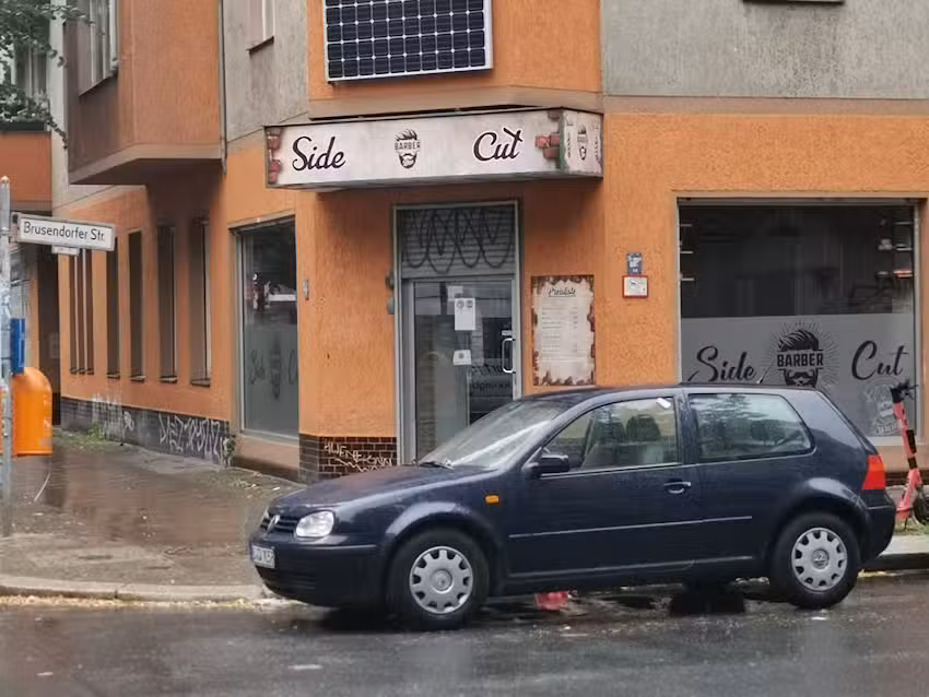 Side Cut, Friseur Salon