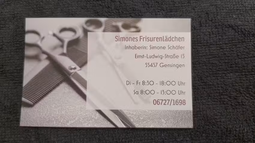 Simones Frisurenl&auml;dchen