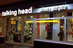 Talking Head Hair Style